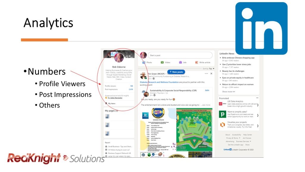 LinkedIn Analytics