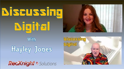 Discussing DIgital with Hayley Jones